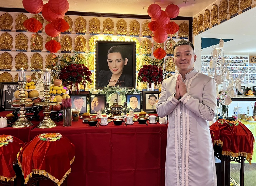 Người thân khoe ảnh khi đến dự đám cưới của con gái Phi Nhung. (Ảnh: FB T.N) - Tin sao Viet - Tin tuc sao Viet - Scandal sao Viet - Tin tuc cua Sao - Tin cua Sao