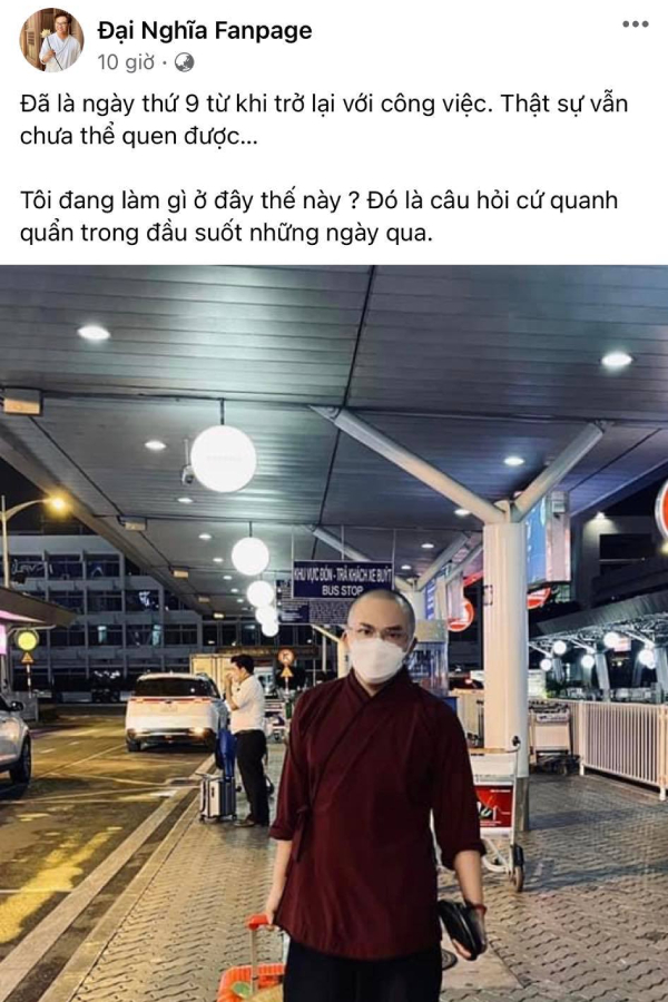  Bài viết mới đây được MC Đại Nghĩa đăng tải đã nhận được sự chú ý của dư luận. (Ảnh: FB Đại Nghĩa Fanpage) - Tin sao Viet - Tin tuc sao Viet - Scandal sao Viet - Tin tuc cua Sao - Tin cua Sao