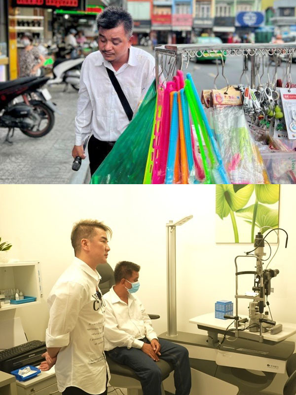 Anh Hồng được ví như "bản sao" ca sĩ Đàm Vĩnh Hưng nhờ chất giọng trầm khàn đặc biệt. (Ảnh: Thanh Niên/Lao Động)