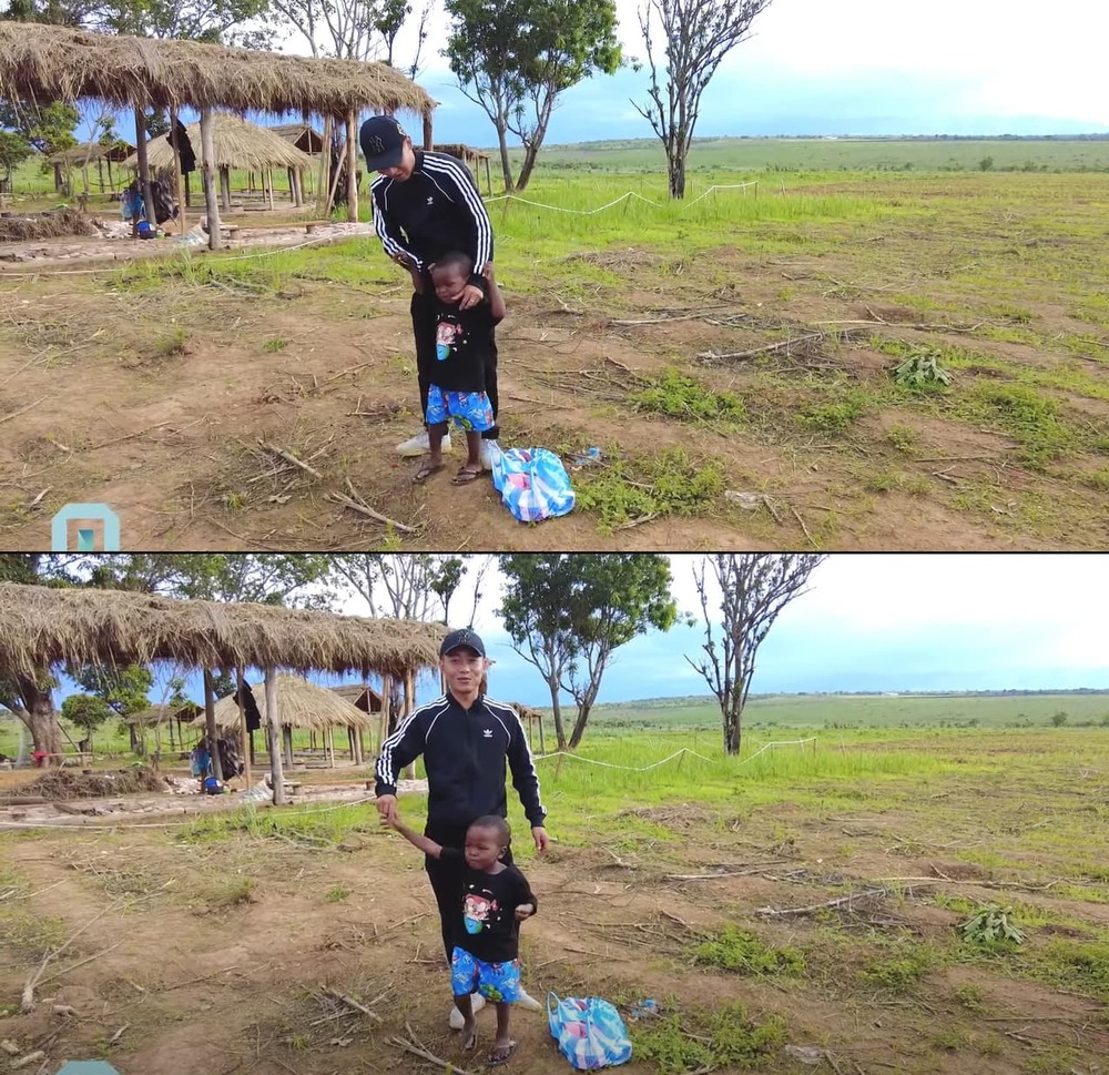  
Quang Linh dành lời khen cho Lôi Con càng lớn càng thông minh. (Ảnh: Chụp màn hình YouTube Quang Linh Vlogs)