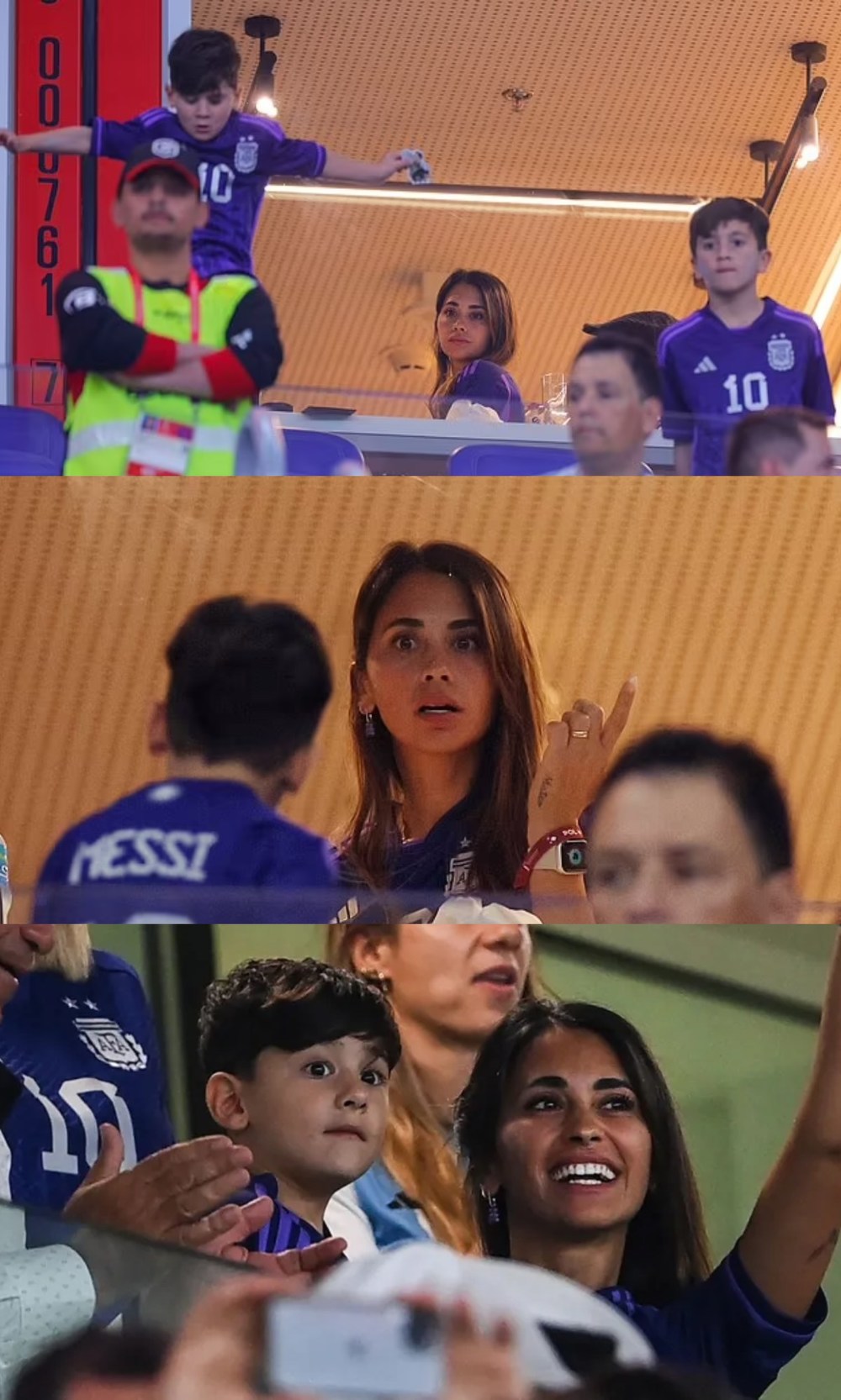  
Ciro gets scolded by her mother for jumping on a chair.  (Photo: AP/Reuters)