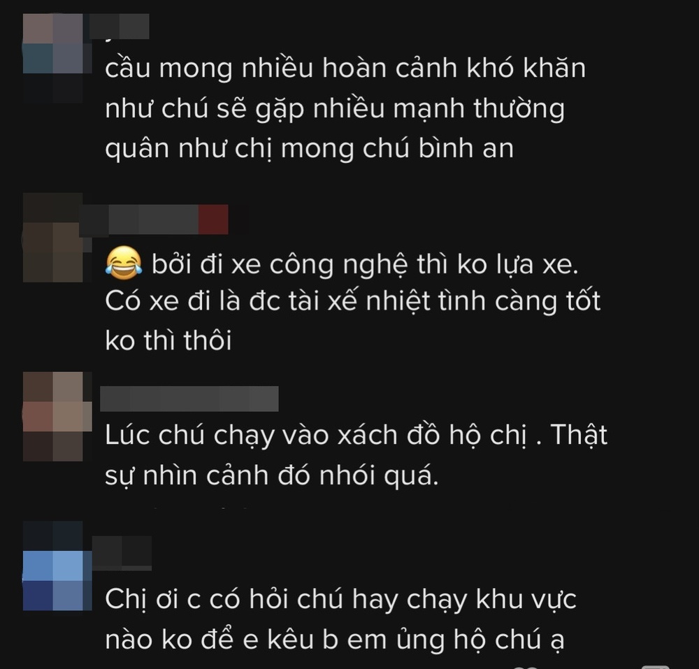  
Hành động của cô gái nhận được nhiều sự hưởng ứng của dân tình. (Ảnh: Chụp màn hình TikTok L.L.)