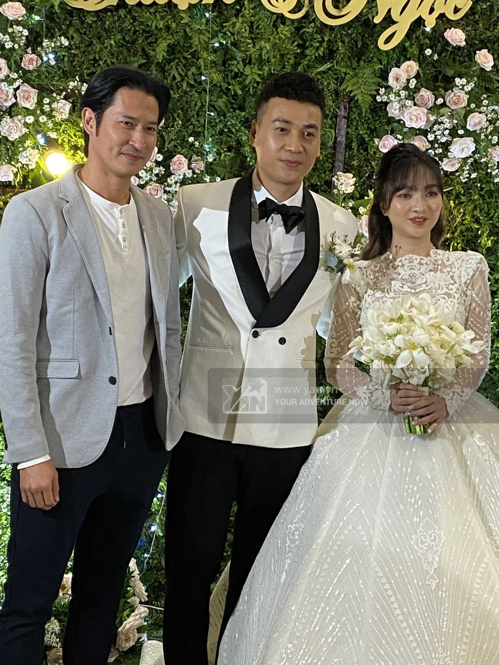 Dàn sao Việt dự đám cưới Ngọc Thuận và vợ kém 17 tuổi