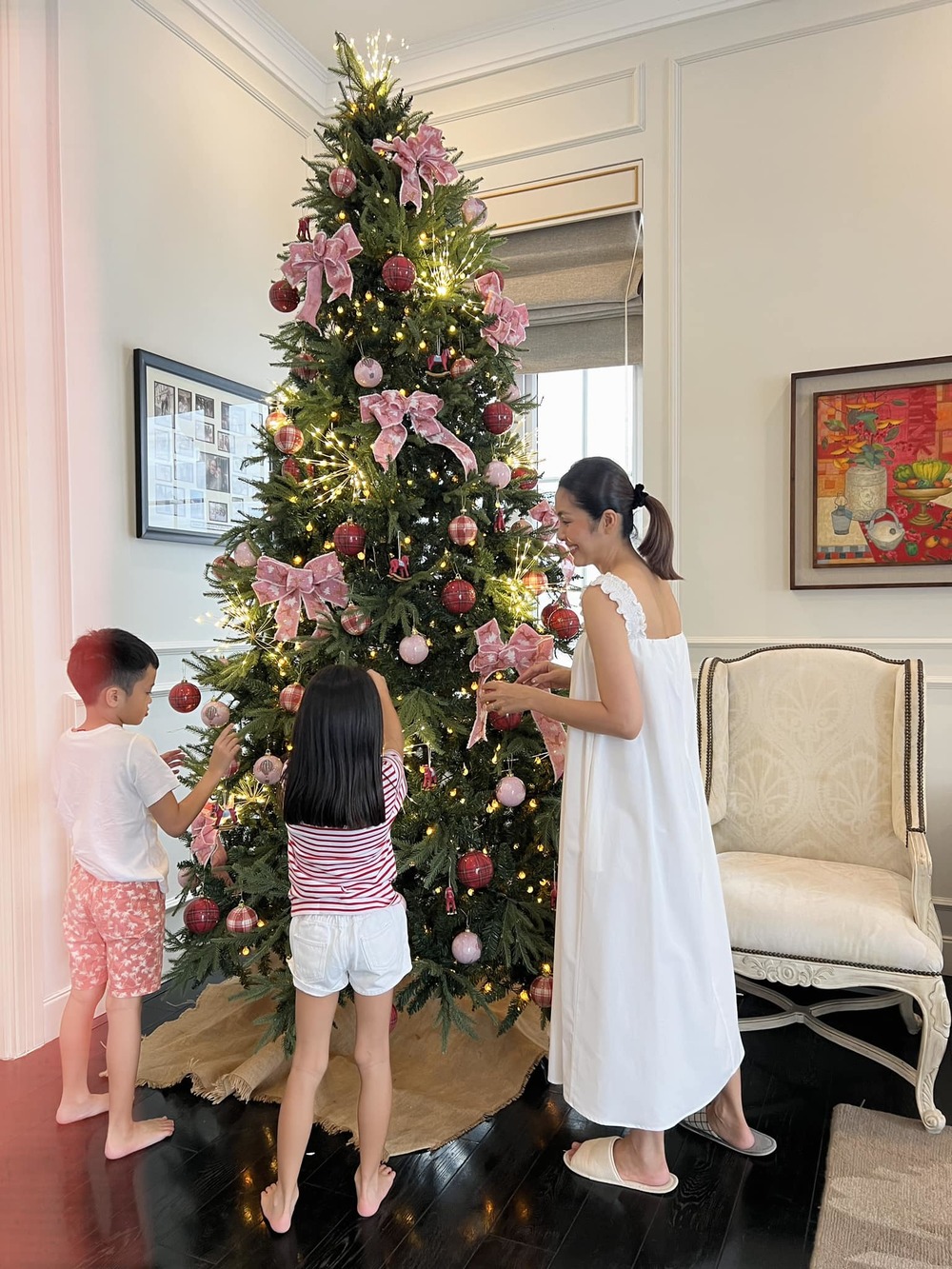  
Sao nữ Bỗng dưng muốn khóc chăm chút từng góc nhỏ trong nhà. (Ảnh: Facebook Tang Thanh Ha)