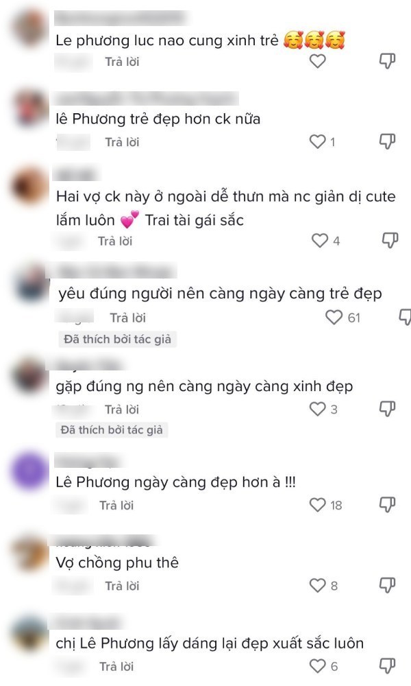  
Cộng đồng mạng dành nhiều lời khen ngợi cho cặp đôi. (Ảnh: TikTok Chum Chum) - Tin sao Viet - Tin tuc sao Viet - Scandal sao Viet - Tin tuc cua Sao - Tin cua Sao