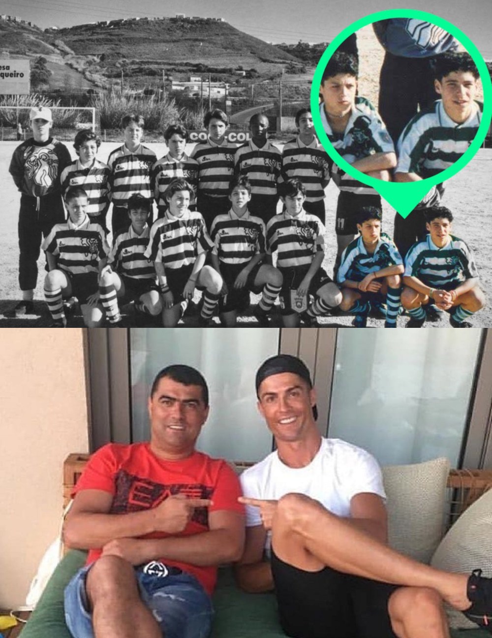  Ronaldo cherishes this friendship very much. (Photo: Sportsleo)