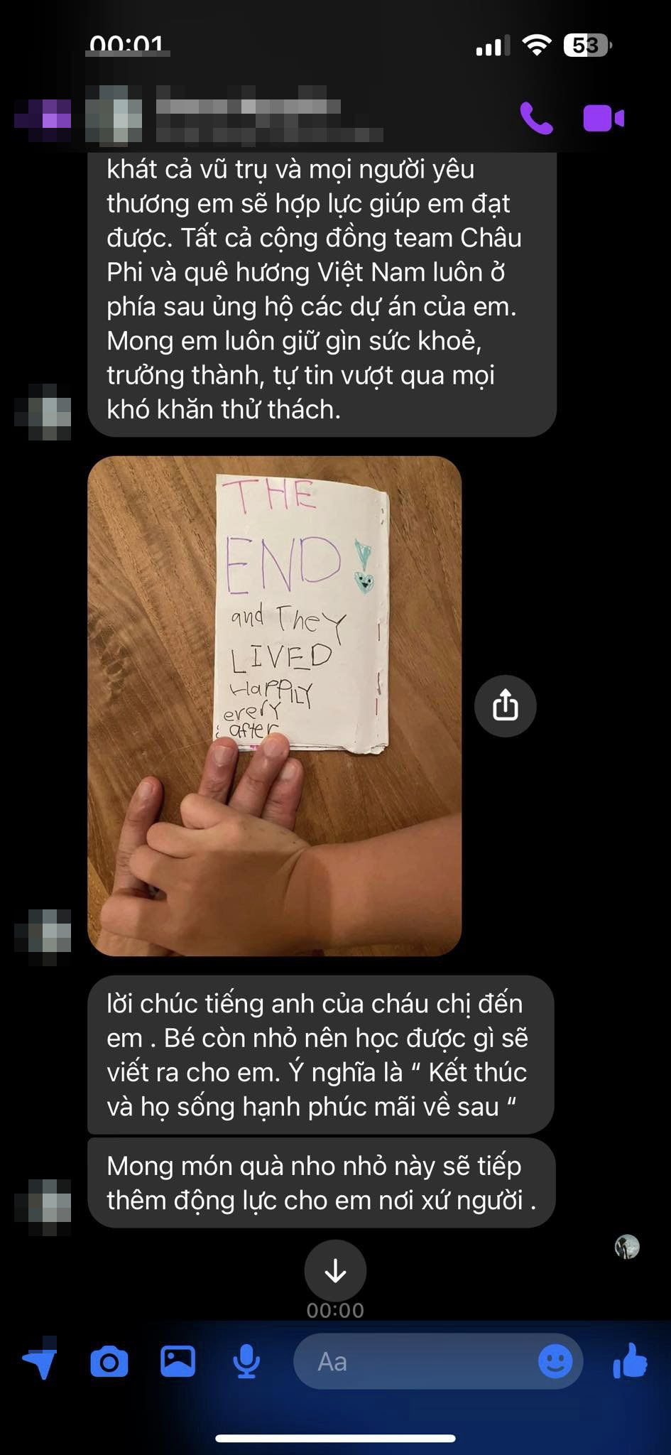  Người cô cũng chúc cho Quang Linh luôn thành công. (Ảnh: FB Phạm Quang Linh)