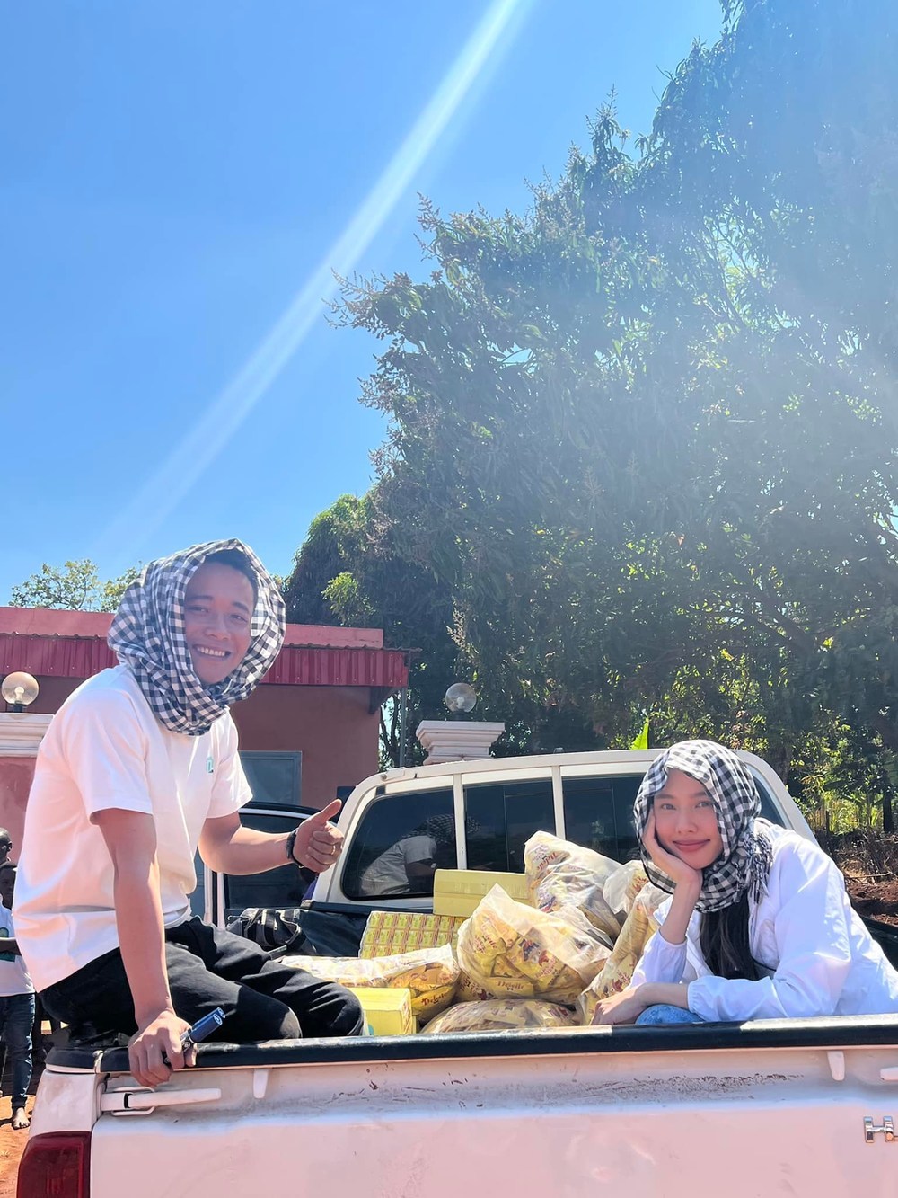  Cả 2 đã có khoảng thời gian thật sự đáng nhớ. (Ảnh: Quang Linh Vlogs)