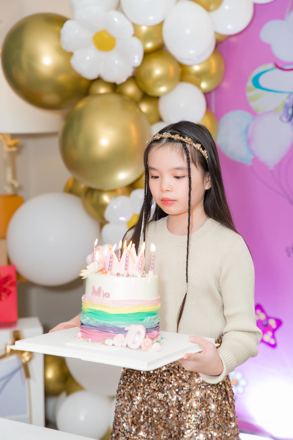 Bánh kem sữa nặn hình bé gái  Bánh sinh nhật cho bé gái 13  Tiny Pretty  Cake