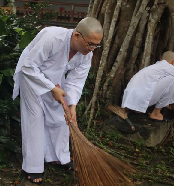  
Khóa tu kéo dài trong 10 ngày. (Ảnh: FB Bùi Đại Nghĩa)