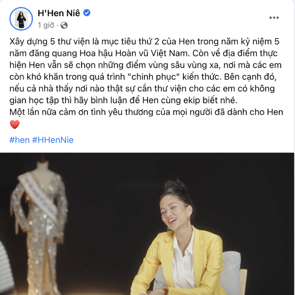  
Người đẹp hé lộ thêm về kế hoạch của mình. (ẢNh: FB H'Hen Niê) - Tin sao Viet - Tin tuc sao Viet - Scandal sao Viet - Tin tuc cua Sao - Tin cua Sao