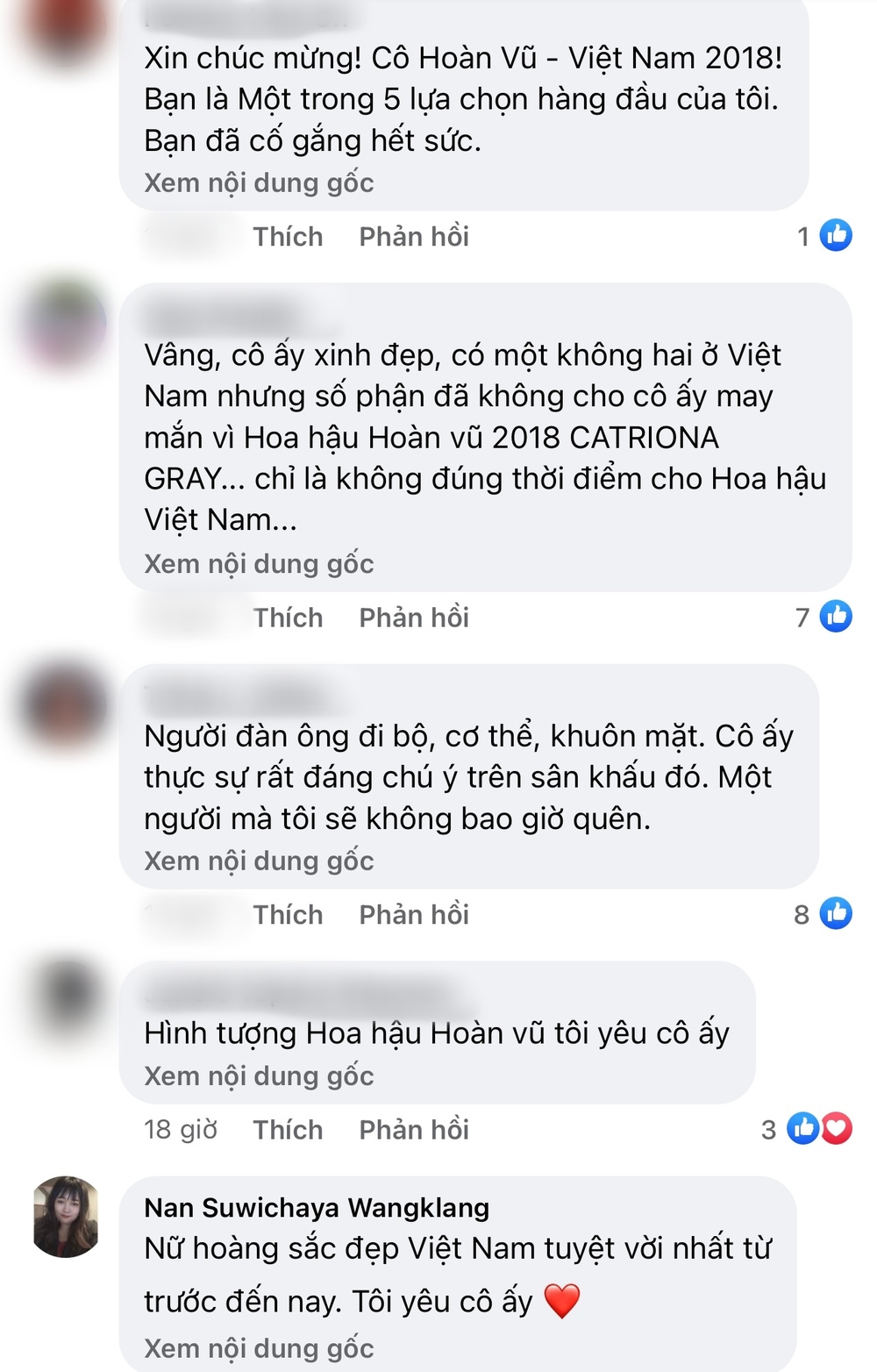  Sau 5 năm, fan quốc tế vẫn thể hiện sự yêu thích nồng nhiệt dành cho H'Hen Niê. (Ảnh: Chụp màn hình FB Missosology)