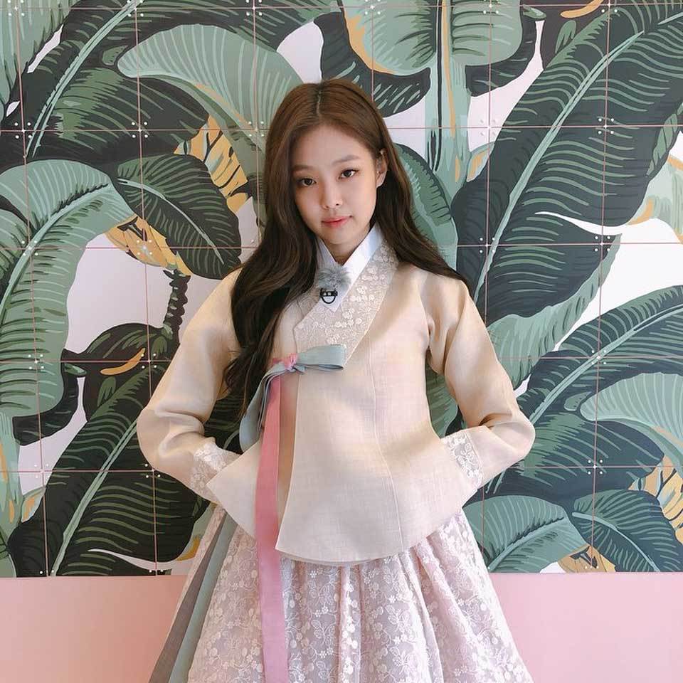  
Jennie once made fans "stand still" when wearing hanbok.  (Photo: Screenshot of YouTube BLACKPINK)