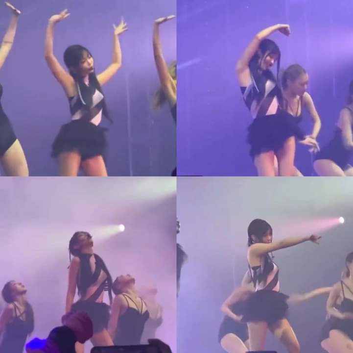  The female idol is extremely sexy on the solo stage. (Photo: Twitter @ninigo_mandu)