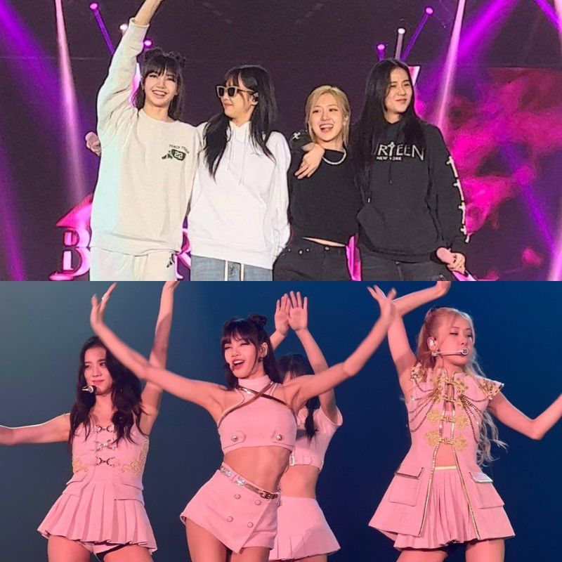  BLACKPINK shines in concert in Hong Kong. (Photo: Twitter @bangpinkthinks)