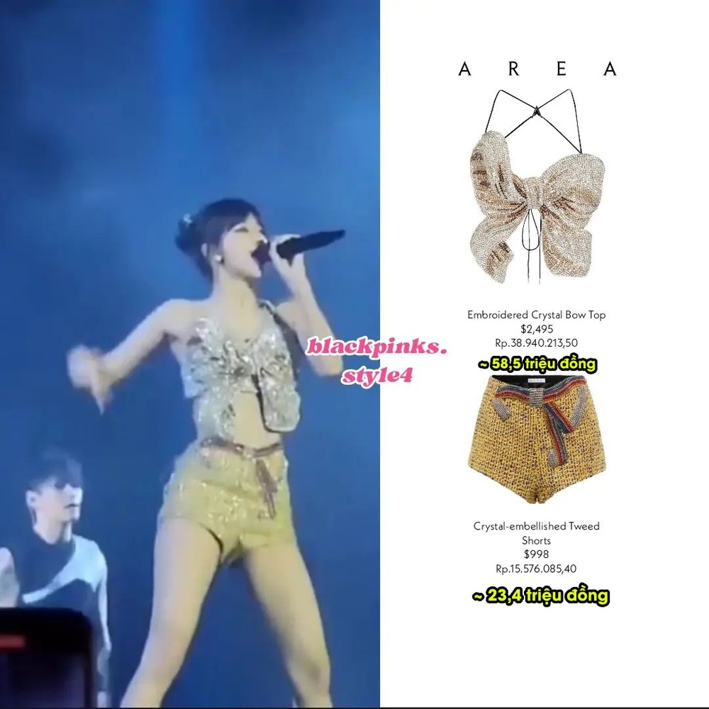 Soi loạt outfit mới của BLACKPINK tại concert Thái Lan