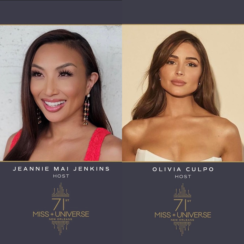  
Jeannie Mai và Olivia Culpo sẽ dẫn chung trong đêm chung kết MU 2022. (Ảnh: MU) - Tin sao Viet - Tin tuc sao Viet - Scandal sao Viet - Tin tuc cua Sao - Tin cua Sao