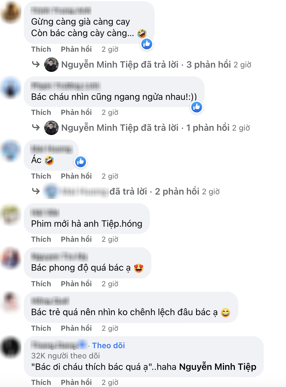  
Khán giả thích thú bàn luận. (Ảnh: FB Nguyễn Minh Tiệp)