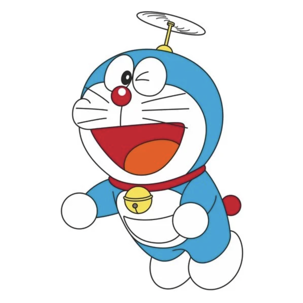  Doraemon là chú mèo máy nhận được sự yêu thích không chỉ của trẻ em mà nhiều người lớn. (Ảnh minh họa: Pinterest)