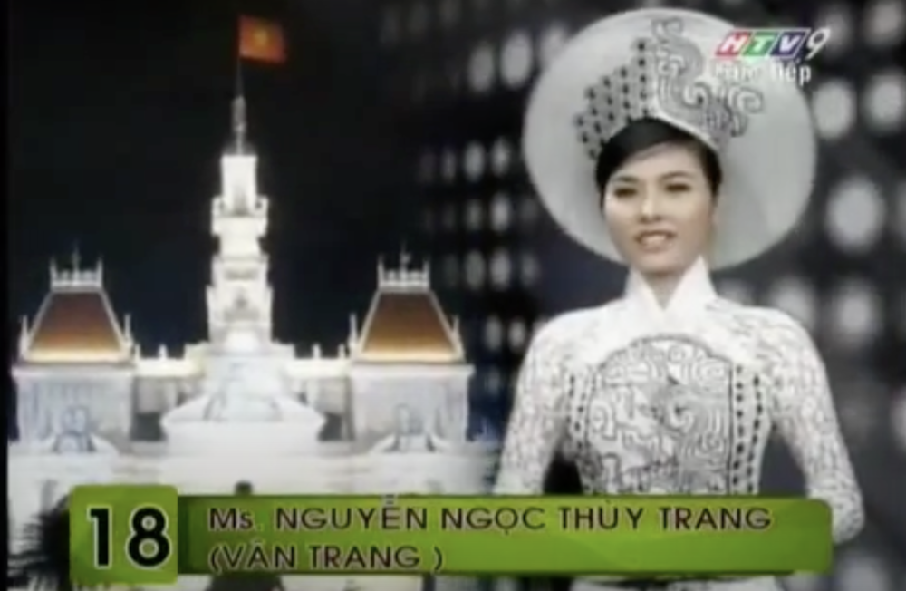  
Nữ diễn viên thực tế đã từng tham gia cuộc thi sắc đẹp. (Ảnh: Duyên dáng truyền hình ASEAN)