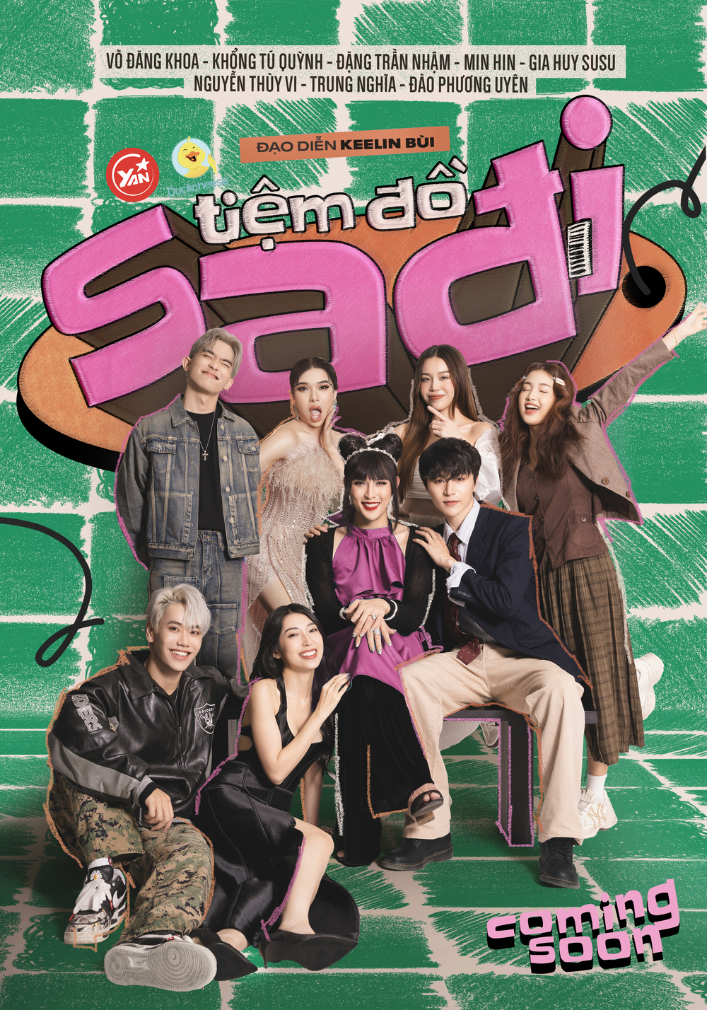  
Poster sitcom "Tiệm Đồ Sadi" nhận được lượng tương tác lớn từ cộng đồng mạng.