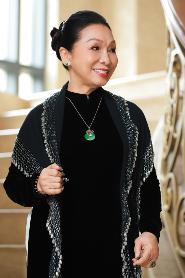  
NSND Bạch Tuyết đề cao quan điểm "nghệ thuật vị nhân sinh" ở tuổi 79. Ảnh: NSND Bạch Tuyết  - Tin sao Viet - Tin tuc sao Viet - Scandal sao Viet - Tin tuc cua Sao - Tin cua Sao