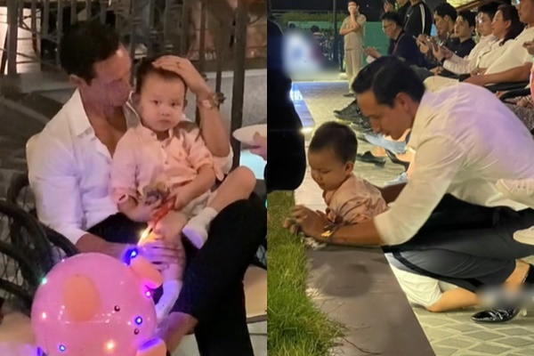  Đồng hành cùng vợ tại sự kiện, Kim Lý chăm sóc các con là chính. Ảnh: Hồ Ngọc Hà - Tin sao Viet - Tin tuc sao Viet - Scandal sao Viet - Tin tuc cua Sao - Tin cua Sao