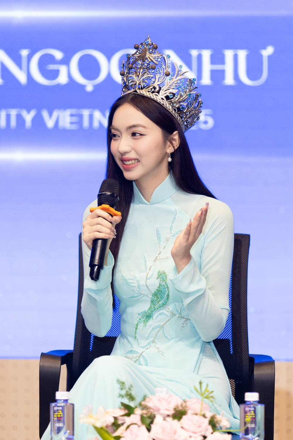 Cận cảnh nhan sắc của Hoa hậu Sinh viên Việt Nam 2025 – Hoàng Ngọc Như.
Cận cảnh nhan sắc của Hoa hậu Sinh viên Việt Nam 2025 – Hoàng Ngọc Như.