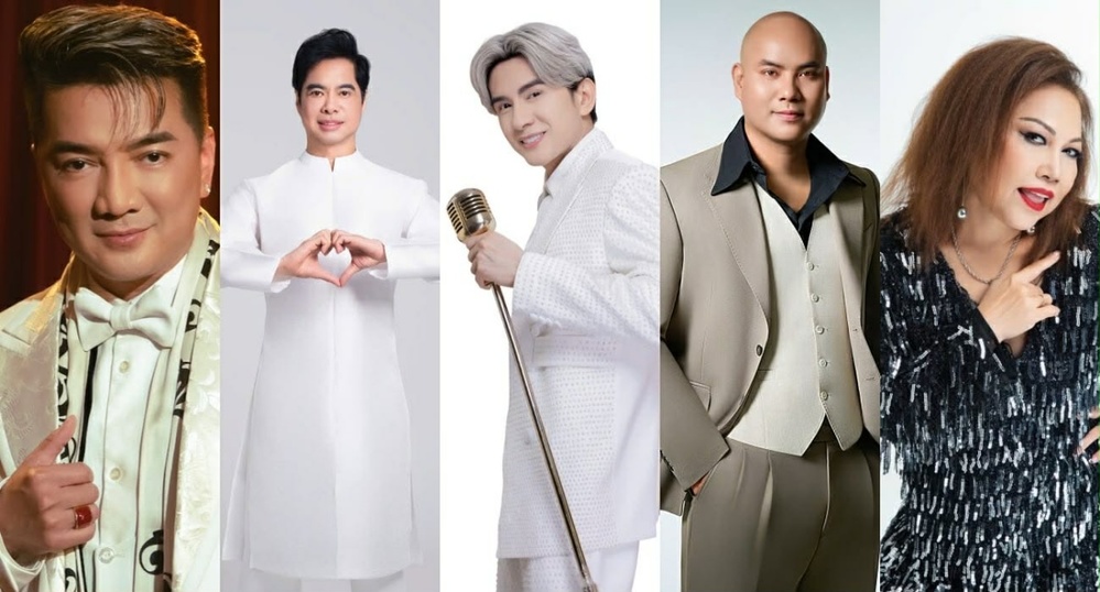 Đàm Vĩnh Hưng, Ngọc Sơn, Đan Trường, Siu Black sẽ tham gia đại nhạc hội " Việt Nam Tinh Hoa - Anh em bốn bể một nhà".
Đàm Vĩnh Hưng, Ngọc Sơn, Đan Trường, Siu Black sẽ tham gia đại nhạc hội " Việt Nam Tinh Hoa - Anh em bốn bể một nhà".