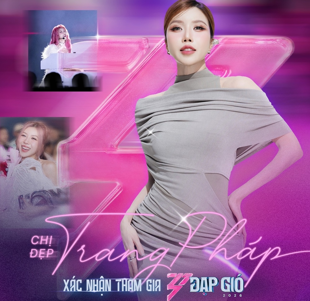 Trang Pháp xác nhận tham gia "Đạp gió 2026" tại Trung Quốc.
Trang Pháp xác nhận tham gia "Đạp gió 2026" tại Trung Quốc. - Tin sao Viet - Tin tuc sao Viet - Scandal sao Viet - Tin tuc cua Sao - Tin cua Sao