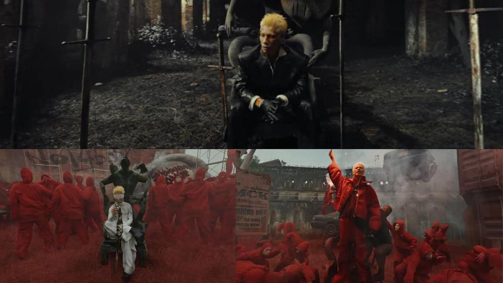 Tạo hình 3 bản thể độc đáo của MCK trong album trailer.
Tạo hình 3 bản thể độc đáo của MCK trong album trailer.