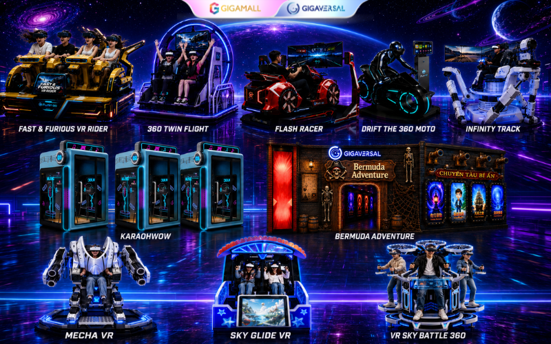 Gigaversal trình làng “Bộ sưu tập” VR Game mới nhất mùa hè 2026.
Gigaversal trình làng “Bộ sưu tập” VR Game mới nhất mùa hè 2026.