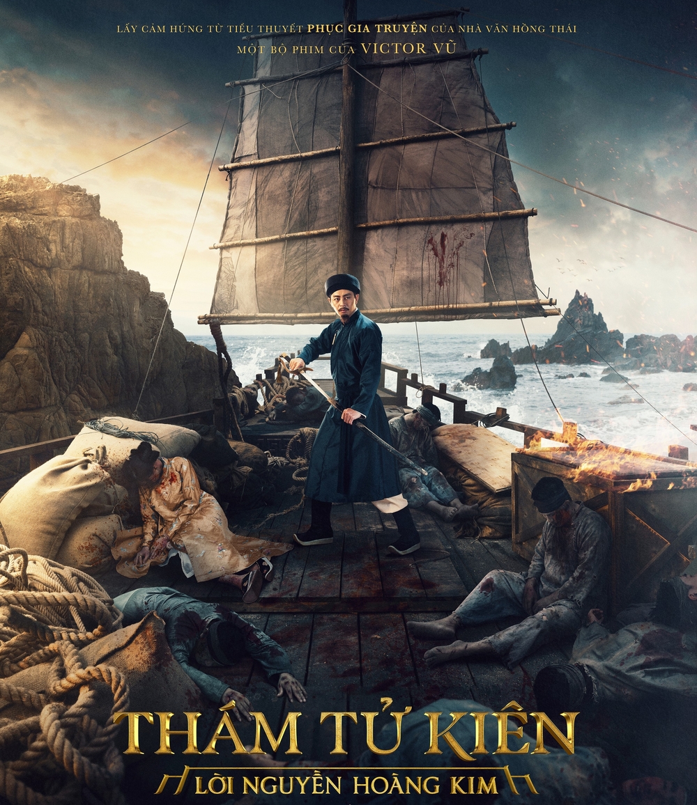 Diễn viên Quốc Huy vai Thám tử Kiên trong poster phần hai.
Diễn viên Quốc Huy vai Thám tử Kiên trong poster phần hai.