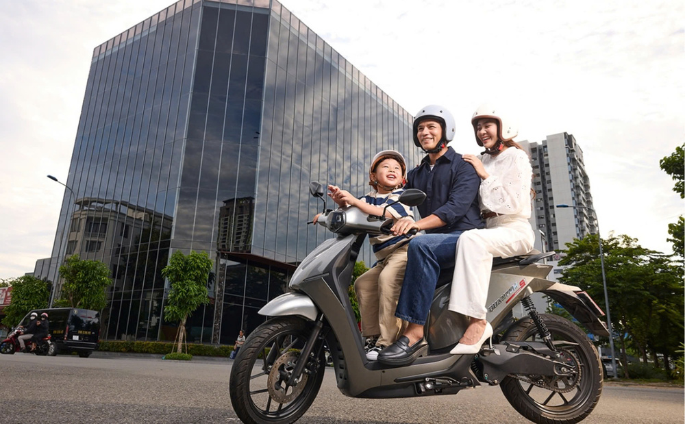 Xe máy điện Dat Bike Quantum S1.
Xe máy điện Dat Bike Quantum S1.