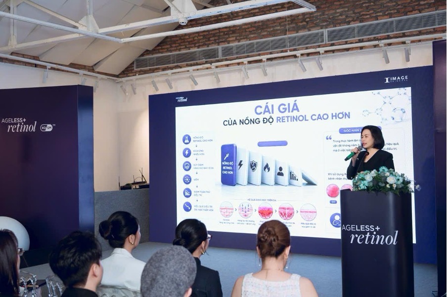 ThS. BS. CKII Nguyễn Phương Thảo tham dự Talkshow tại sự kiện kỷ niệm 20 năm của IMAGE Skincare và Công ty Minh Khương.
ThS. BS. CKII Nguyễn Phương Thảo tham dự Talkshow tại sự kiện kỷ niệm 20 năm của IMAGE Skincare và Công ty Minh Khương.