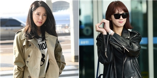 Đọ sắc thời trang sân bay gây náo loạn của Yoona và Lee Sung Kyung