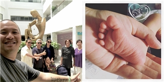 Phạm Quỳnh Anh rạng rỡ xuất viện sau 4 ngày sinh con gái thứ 2