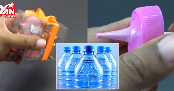 3 mẹo hữu ích lấy nguyên liệu từ chai nhựa cực thú vị