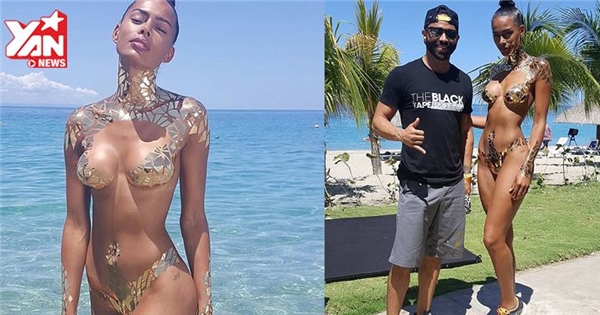 Cô gái mặc bikini có như không, khiến người xem muốn tận mắt kiểm tra