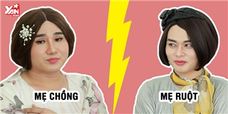 Cười té ghế trước sự khác biệt khi sống cùng mẹ chồng và mẹ ruột