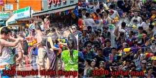 Songkran 2017: có đến 390 người tử vong thương tâm