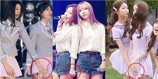 Những bàn tay lịch thiệp giúp các nữ idol tránh khỏi sự cố “lộ hàng”