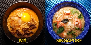 Người dân trên thế giới ăn mì gói như thế nào?