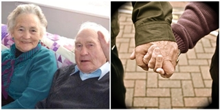 Nắm tay nhau đi suốt 70 năm, giờ đây họ lìa trần cách nhau 4 phút