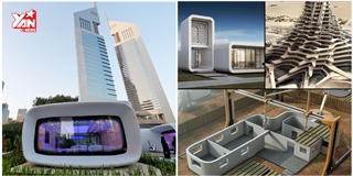 Chiêm ngưỡng kiến trúc siêu độc dùng công nghệ 3D ở Dubai