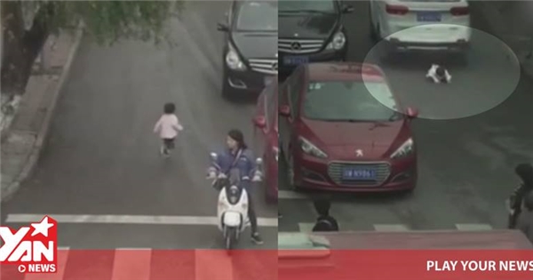 Bị 2 ô tô cuốn vào gầm, em bé sống sót thần kỳ giữa các bánh xe