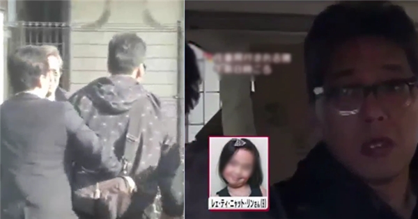 Clip áp giải nghi phạm vứt xác bé gái người Việt tại Nhật về đồn