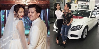 Trường Giang sắm xế hộp tiền tỷ tặng Nhã Phương trước đám cưới