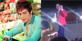 Bầu show hội chợ phủ nhận cho người ném ghế, đánh Lưu Chí Vỹ
