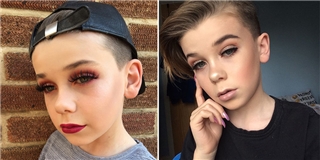 Ngỡ ngàng trước tài hóa trang thần sầu của “phù thủy make up” 10 tuổi